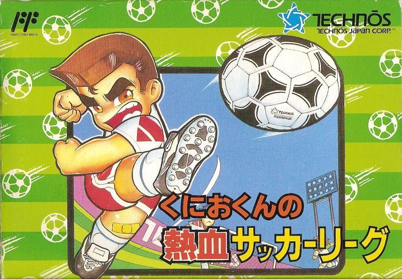 Capa do jogo Kunio-kun no Nekketsu Soccer League