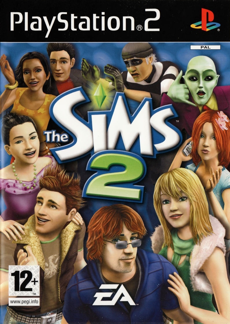Capa do jogo The Sims 2