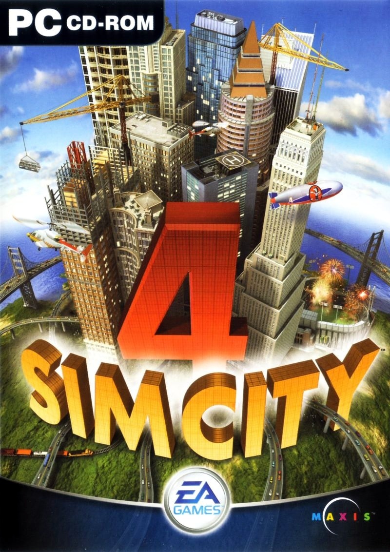Capa do jogo SimCity 4