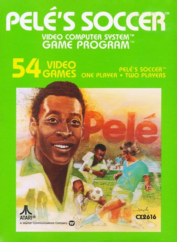 Capa do jogo Pelés Soccer