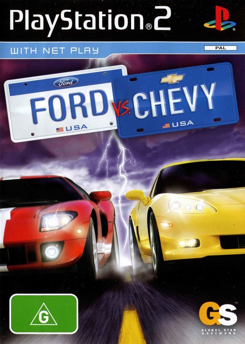 Capa do jogo Ford Vs. Chevy