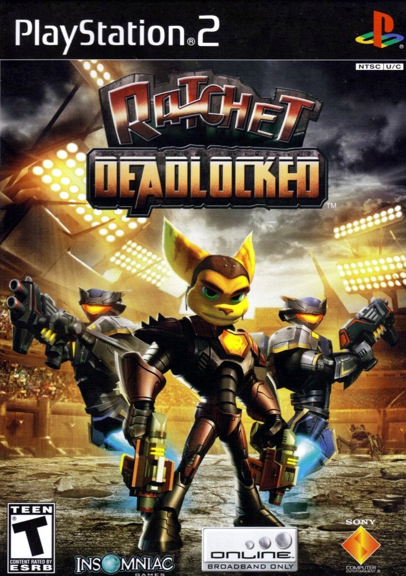 Capa do jogo Ratchet: Deadlocked