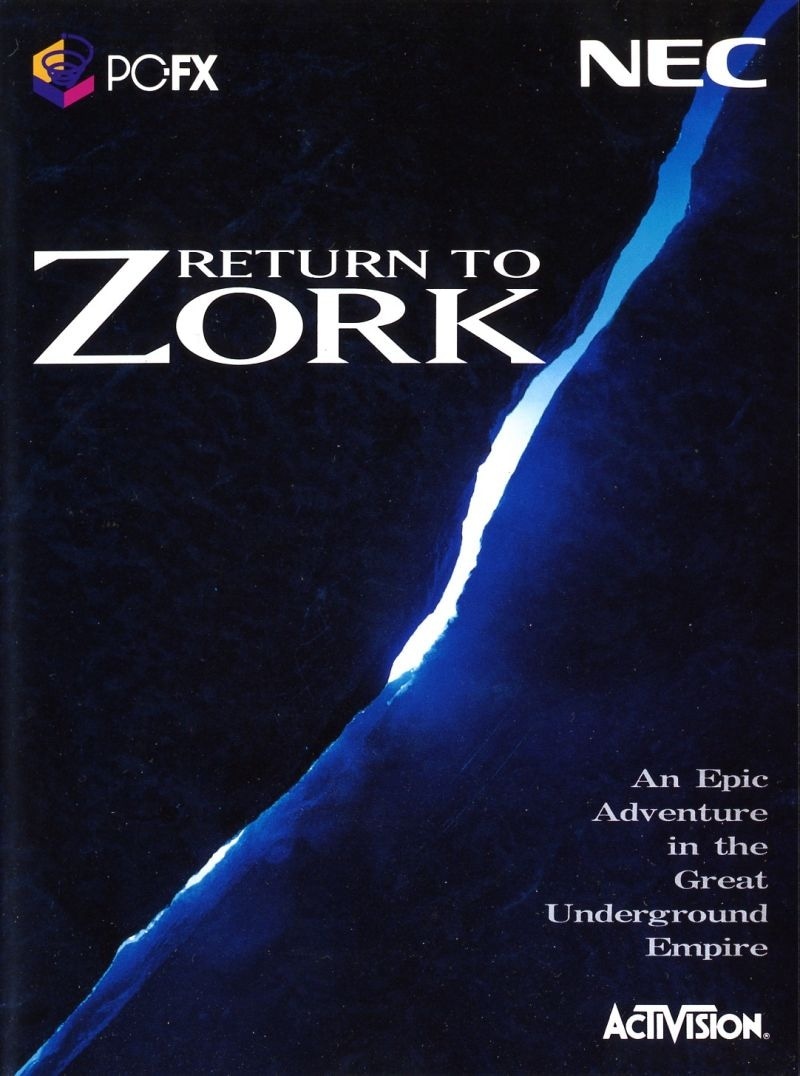 Capa do jogo Return to Zork