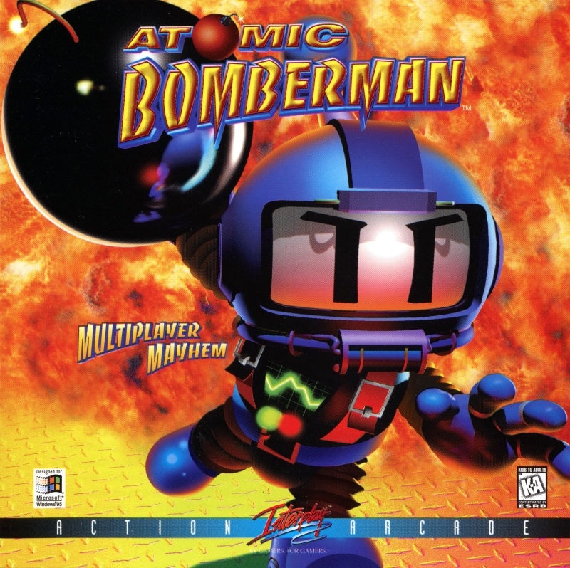 Capa do jogo Atomic Bomberman