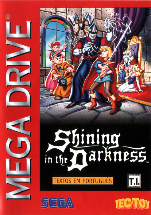 Capa do jogo Shining in the Darkness