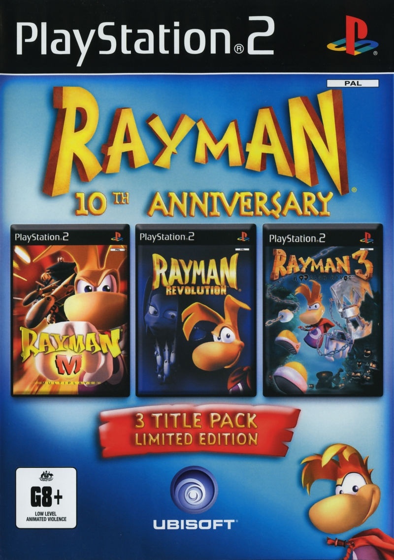 Capa do jogo Rayman: 10th Anniversary Collection