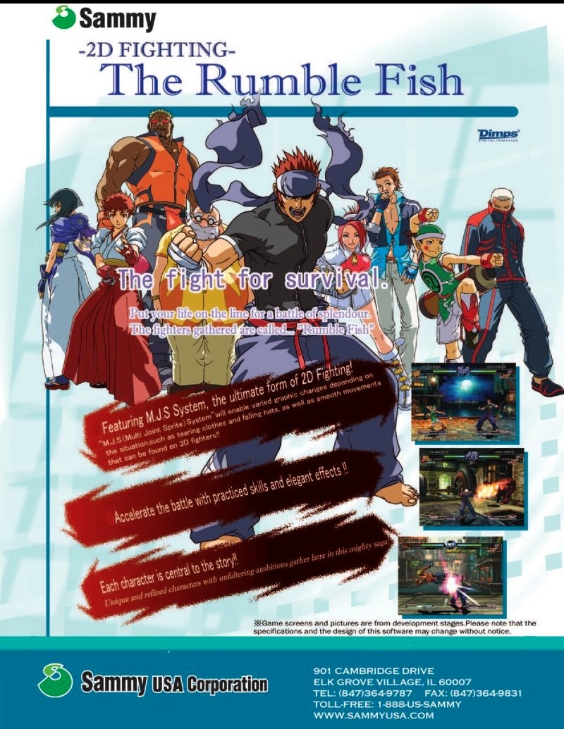 Capa do jogo The Rumble Fish