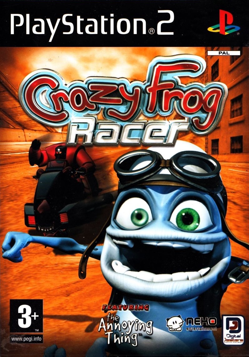 Capa do jogo Crazy Frog Racer