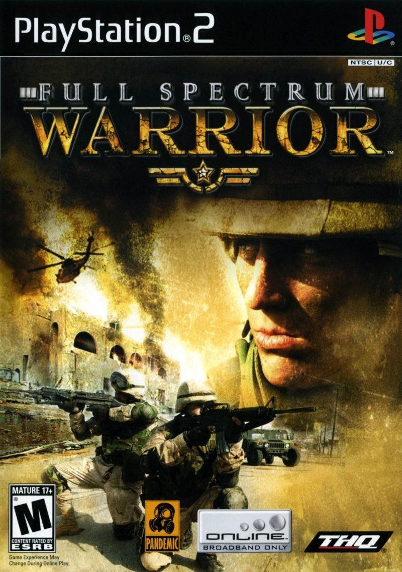 Capa do jogo Full Spectrum Warrior