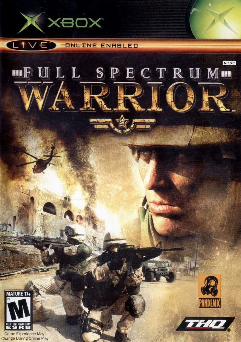 Capa do jogo Full Spectrum Warrior