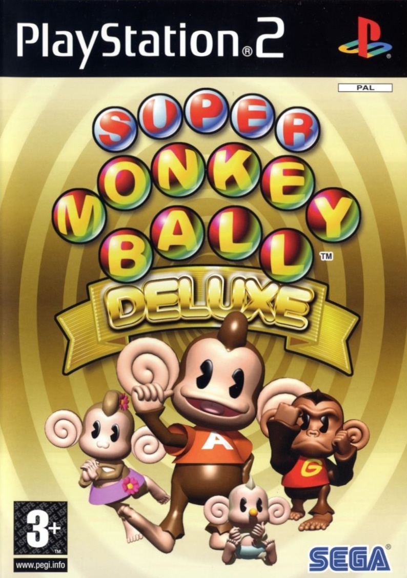 Capa do jogo Super Monkey Ball Deluxe