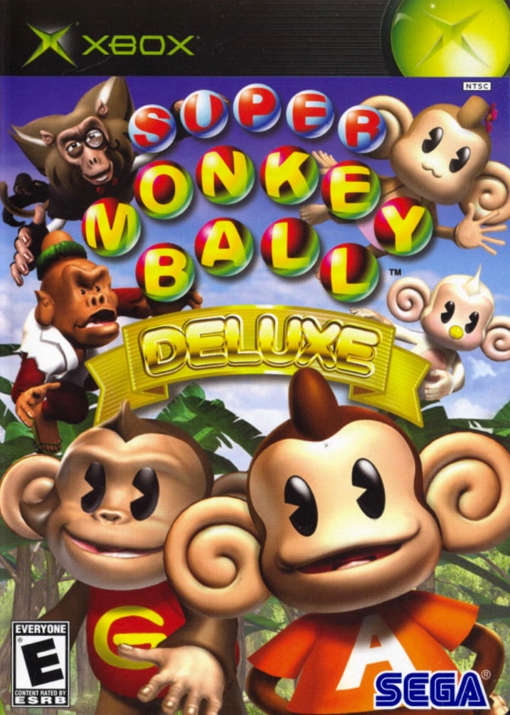 Capa do jogo Super Monkey Ball Deluxe