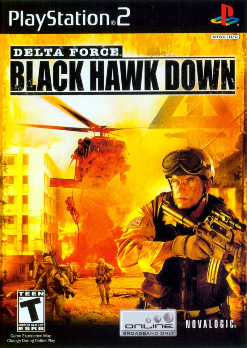 Capa do jogo Delta Force: Black Hawk Down