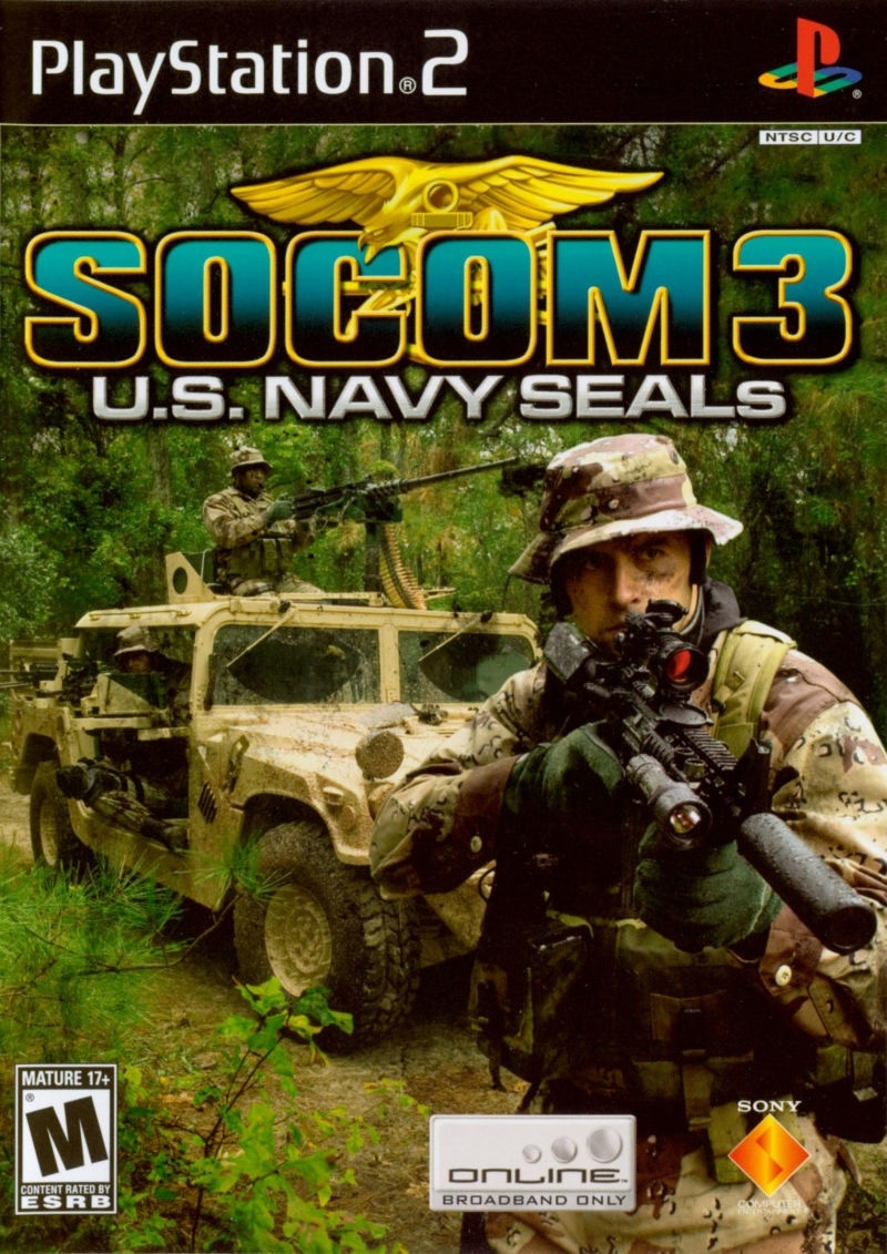 Capa do jogo SOCOM 3: U.S. Navy SEALs