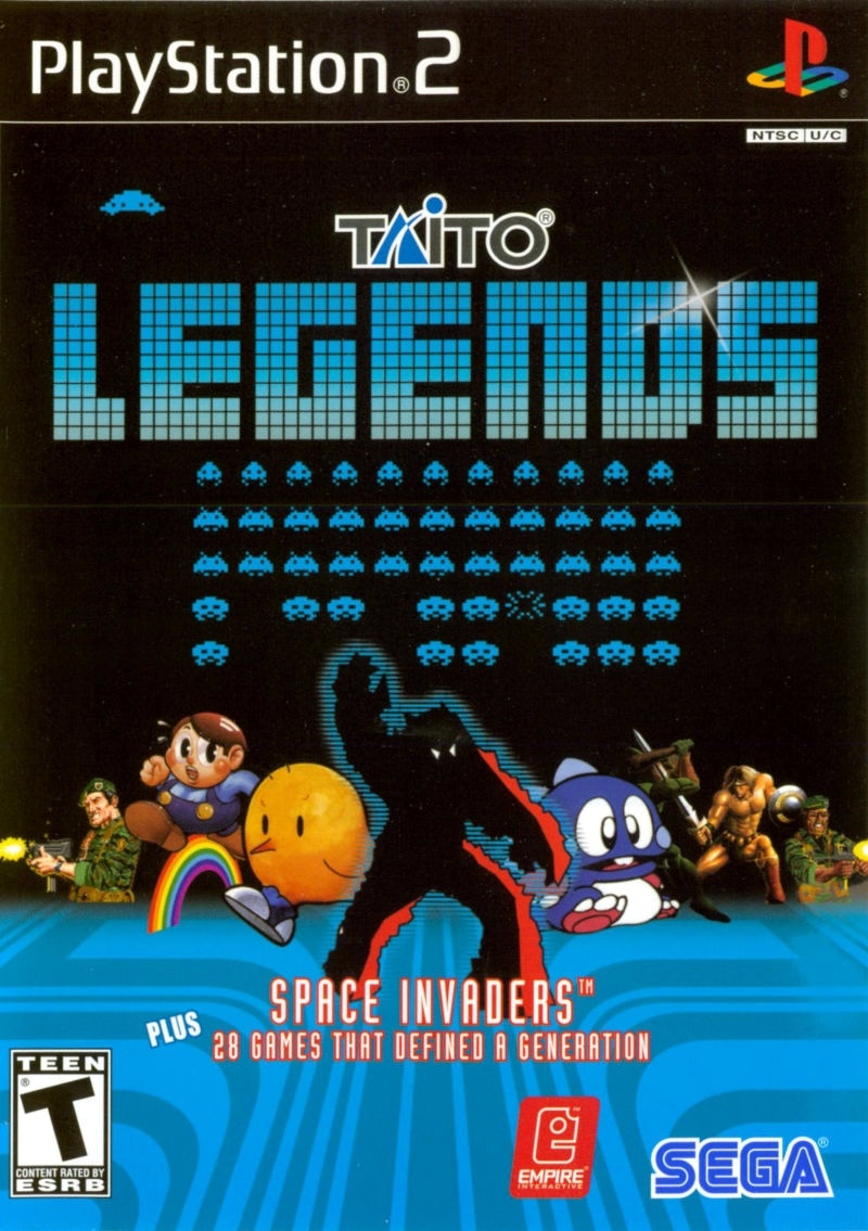 Capa do jogo Taito Legends