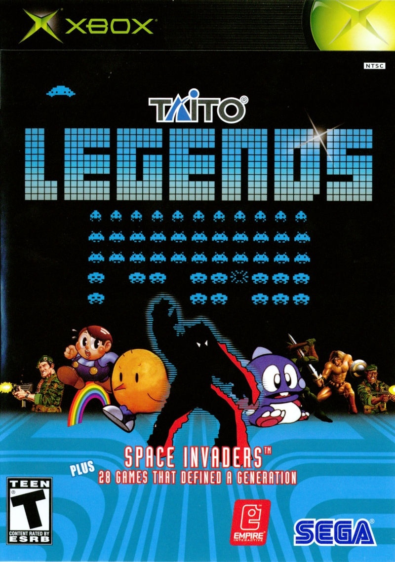 Capa do jogo Taito Legends