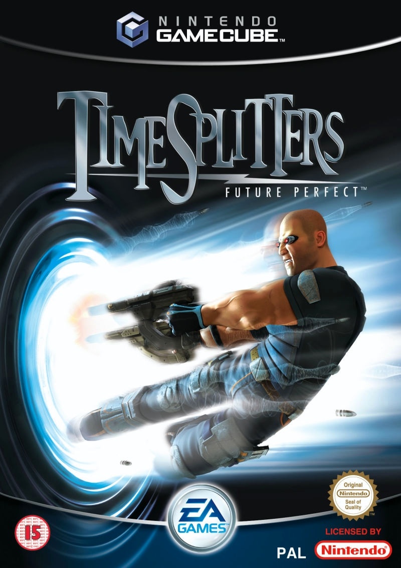 Capa do jogo TimeSplitters: Future Perfect
