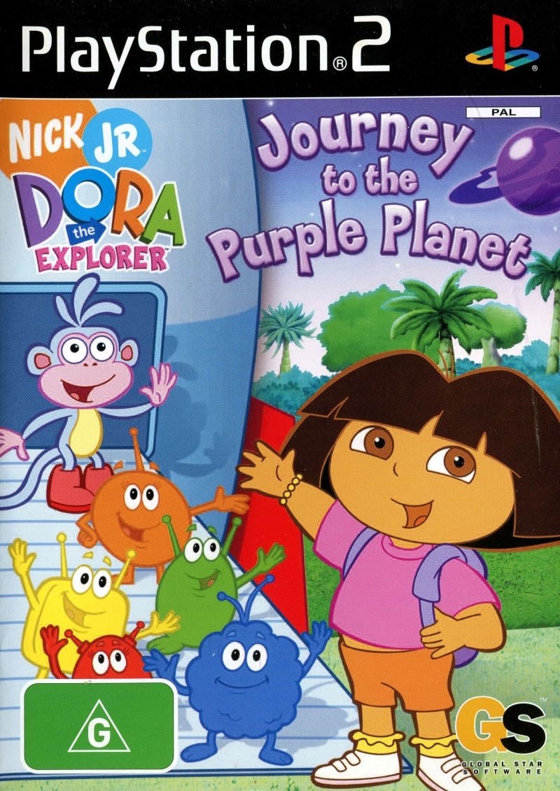 Capa do jogo Dora the Explorer: Journey to the Purple Planet