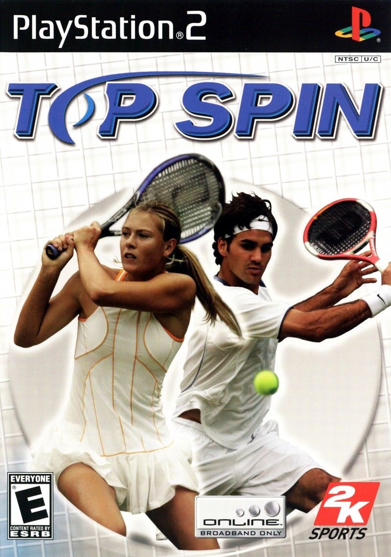 Capa do jogo Top Spin