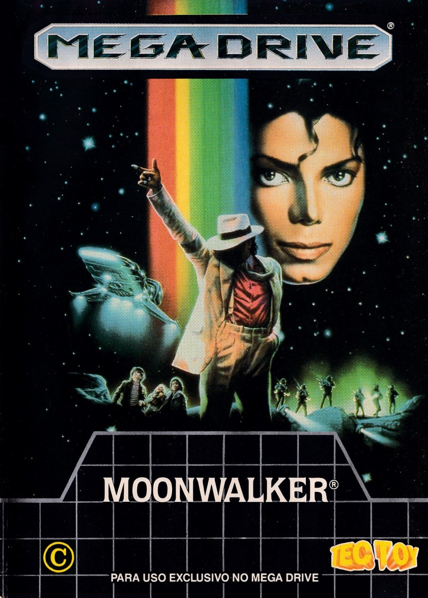 Capa do jogo Moonwalker