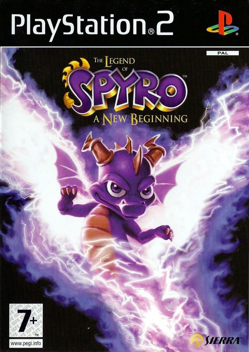 Capa do jogo The Legend of Spyro: A New Beginning
