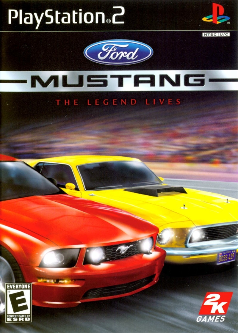 Capa do jogo Ford Mustang: The Legend Lives