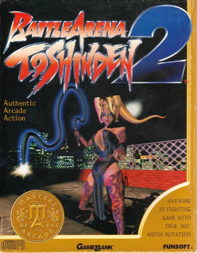 Capa do jogo Battle Arena Toshinden 2