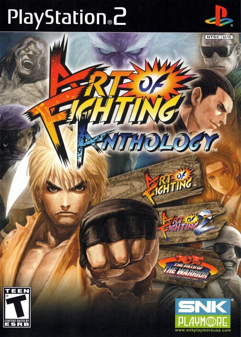 Capa do jogo Art of Fighting: Anthology