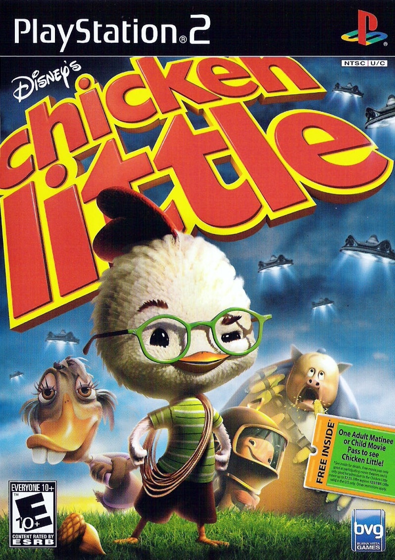 Capa do jogo Disneys Chicken Little