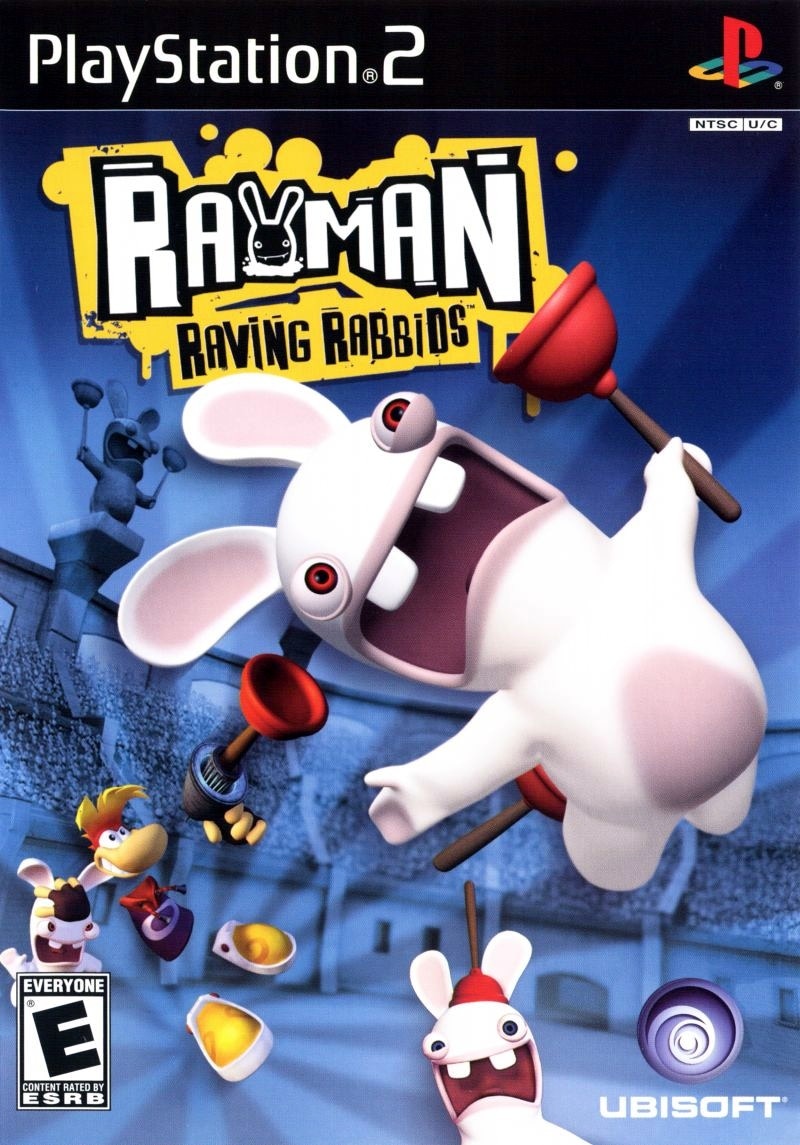 Capa do jogo Rayman: Raving Rabbids