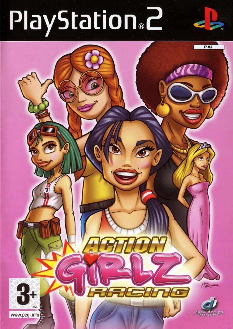 Capa do jogo Action Girlz Racing