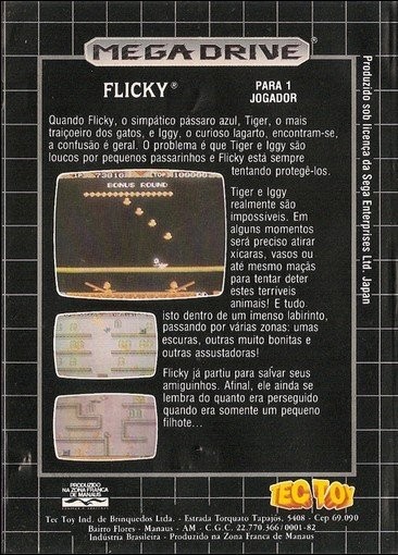 Capa do jogo Flicky