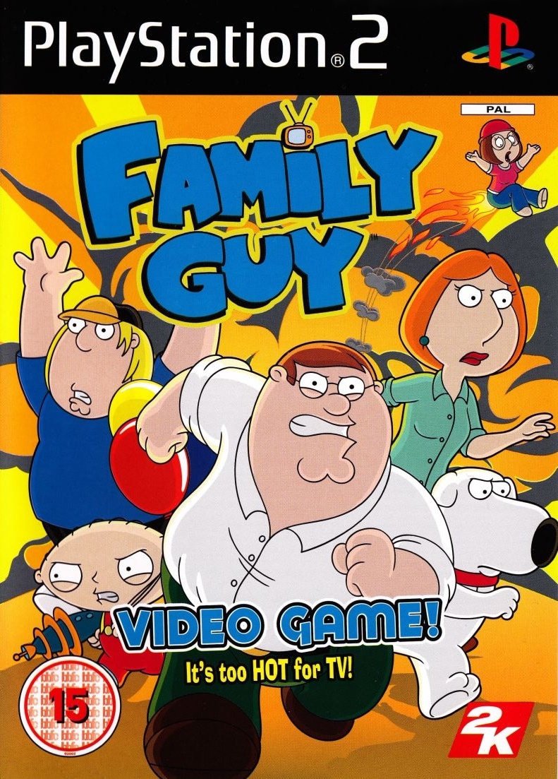 Capa do jogo Family Guy Video Game!