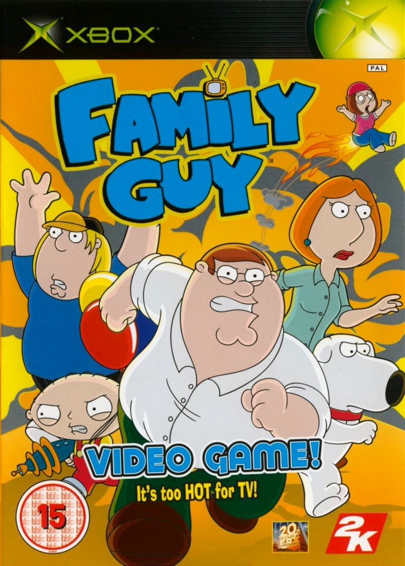 Capa do jogo Family Guy Video Game!