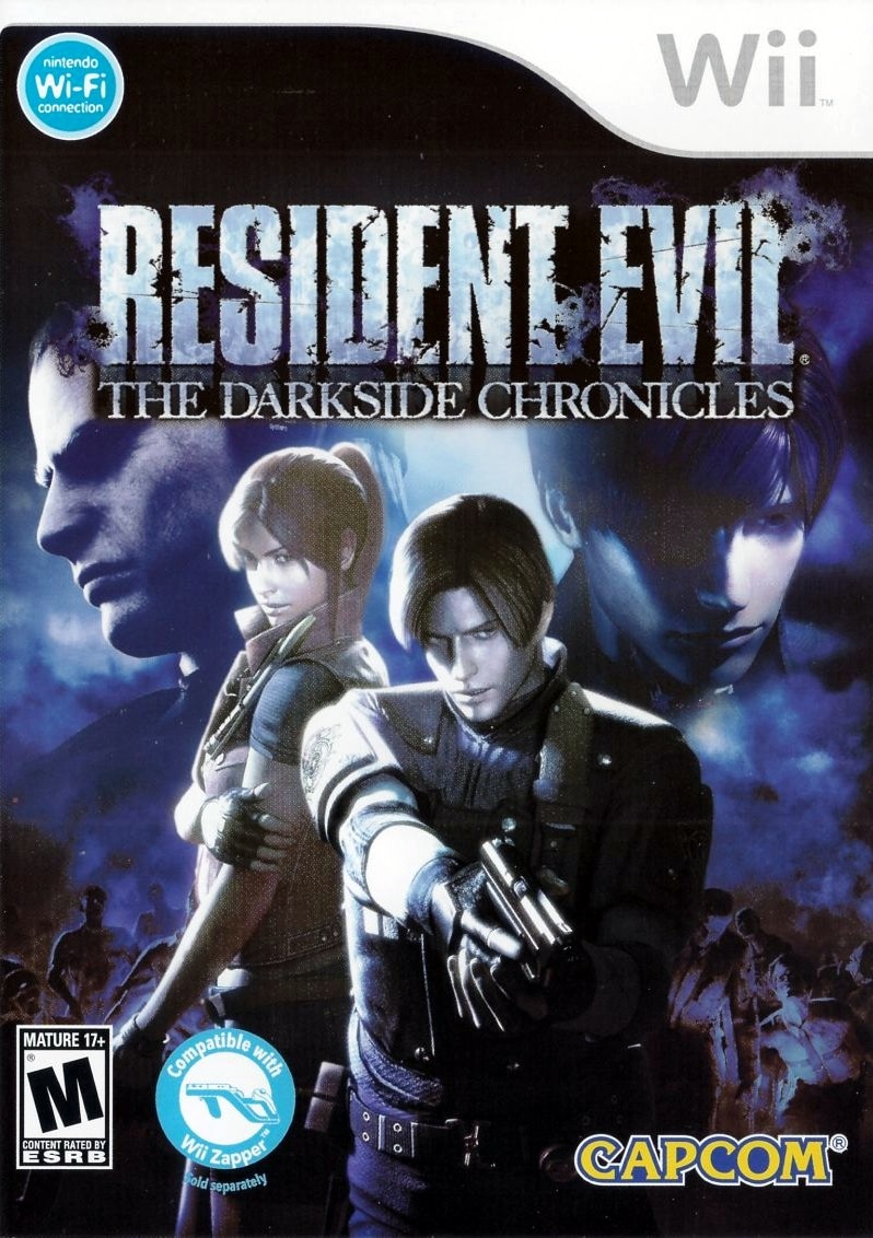 Capa do jogo Resident Evil: The Darkside Chronicles