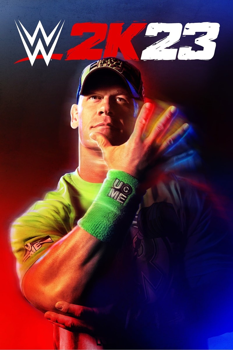 Capa do jogo WWE 2K23