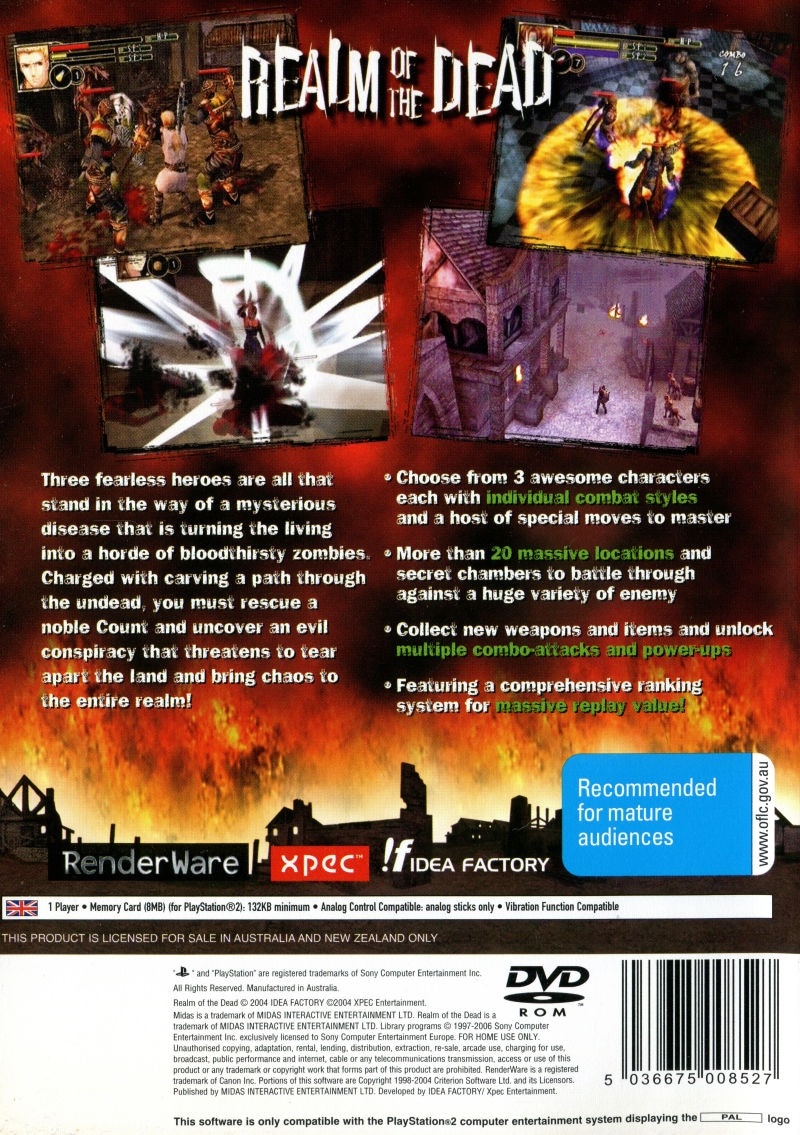 Capa do jogo Realm of the Dead