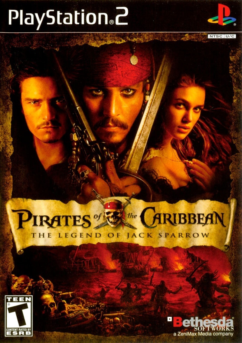 Capa do jogo Pirates of the Caribbean: The Legend of Jack Sparrow