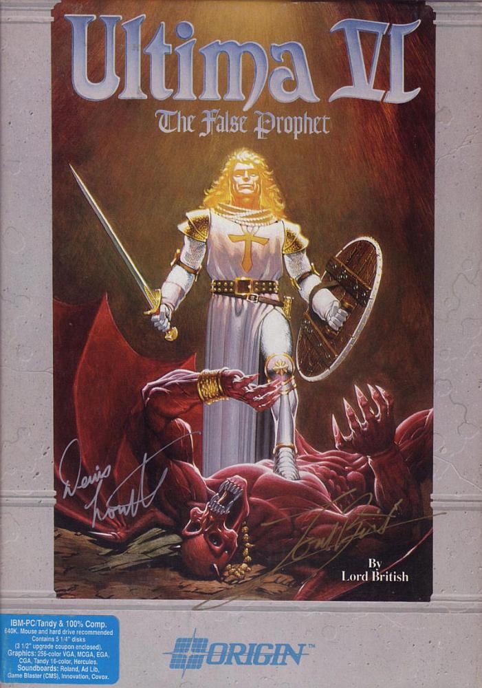 Capa do jogo Ultima VI: The False Prophet