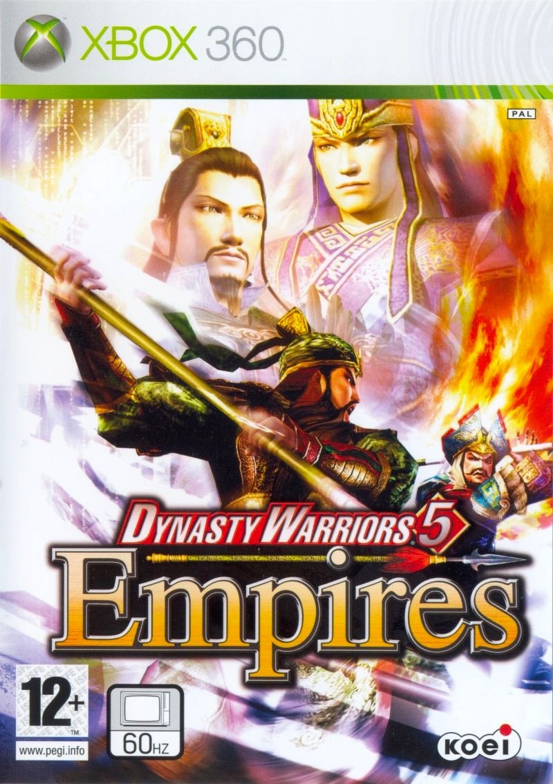 Capa do jogo Dynasty Warriors 5: Empires