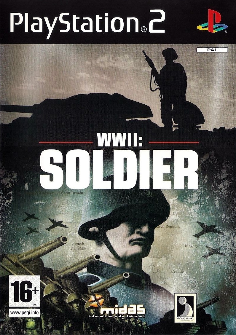Capa do jogo WWII: Soldier