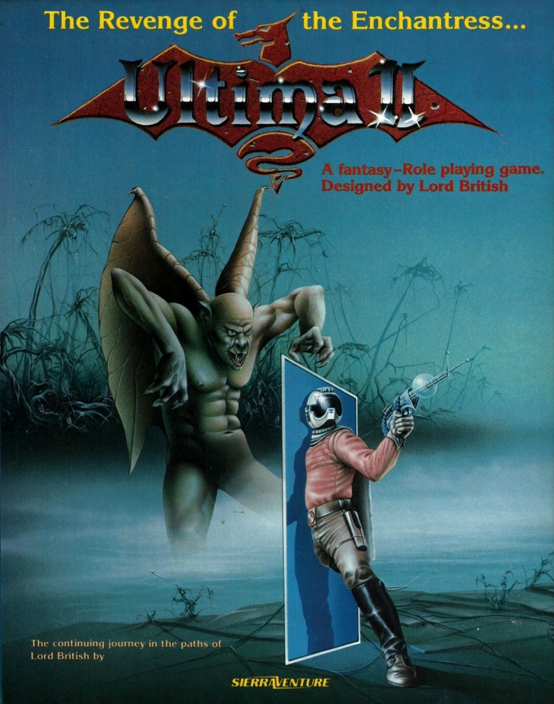 Capa do jogo Ultima II: The Revenge of the Enchantress...
