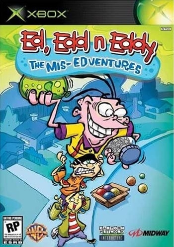 Capa do jogo Ed, Edd n Eddy: The Mis-Edventures