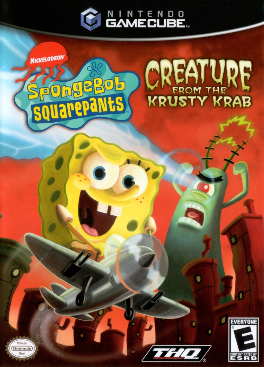 Capa do jogo SpongeBob Squarepants: Creature from the Krusty Krab