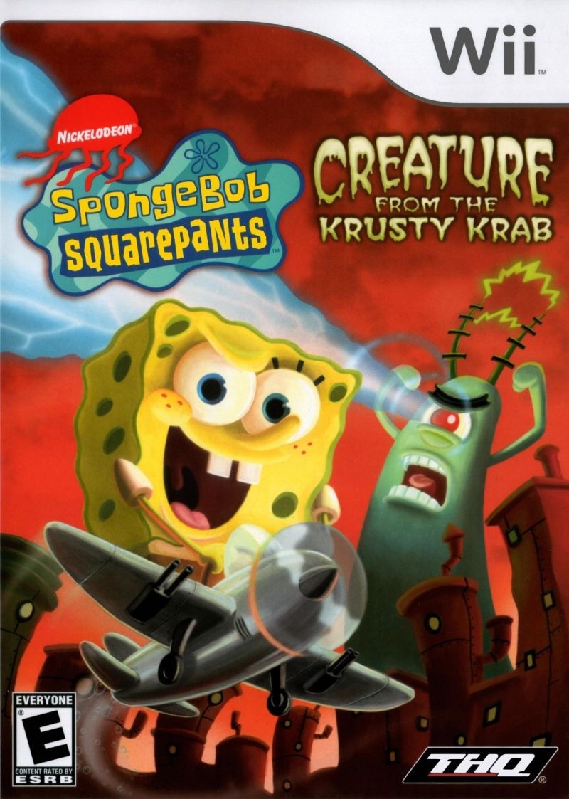 Capa do jogo SpongeBob Squarepants: Creature from the Krusty Krab