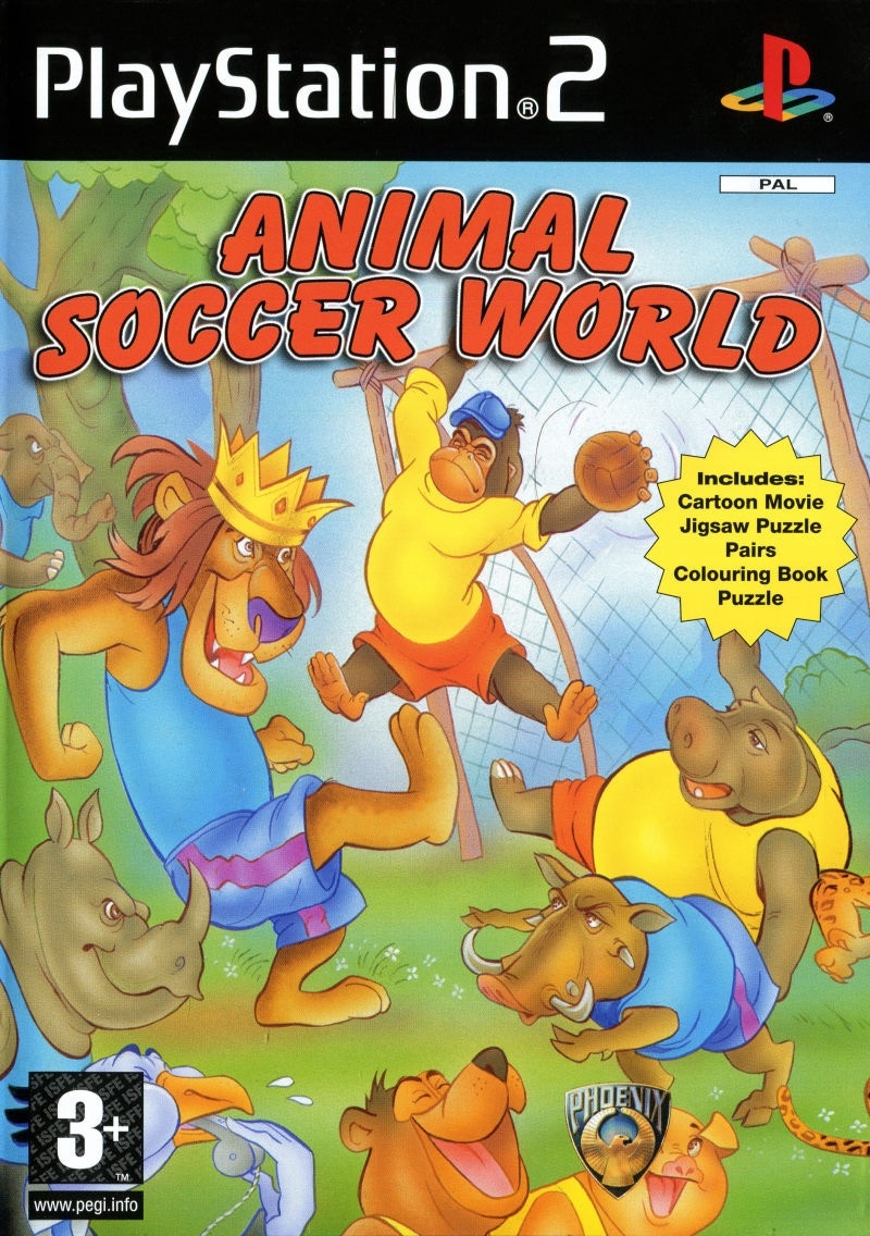 Capa do jogo Animal Soccer World