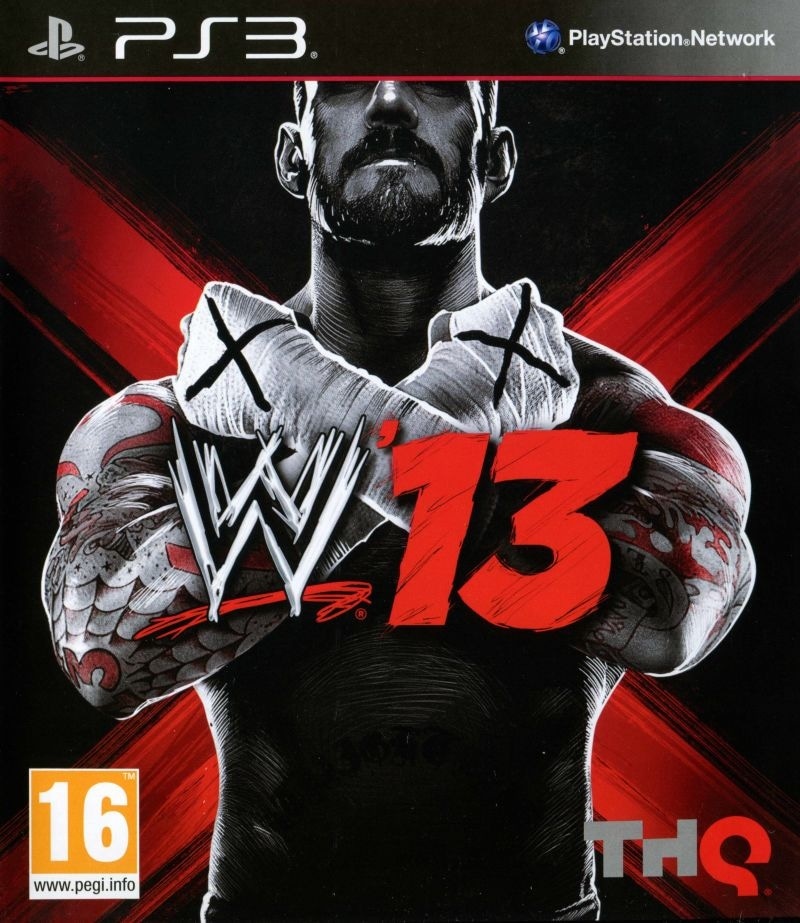 Capa do jogo WWE 13