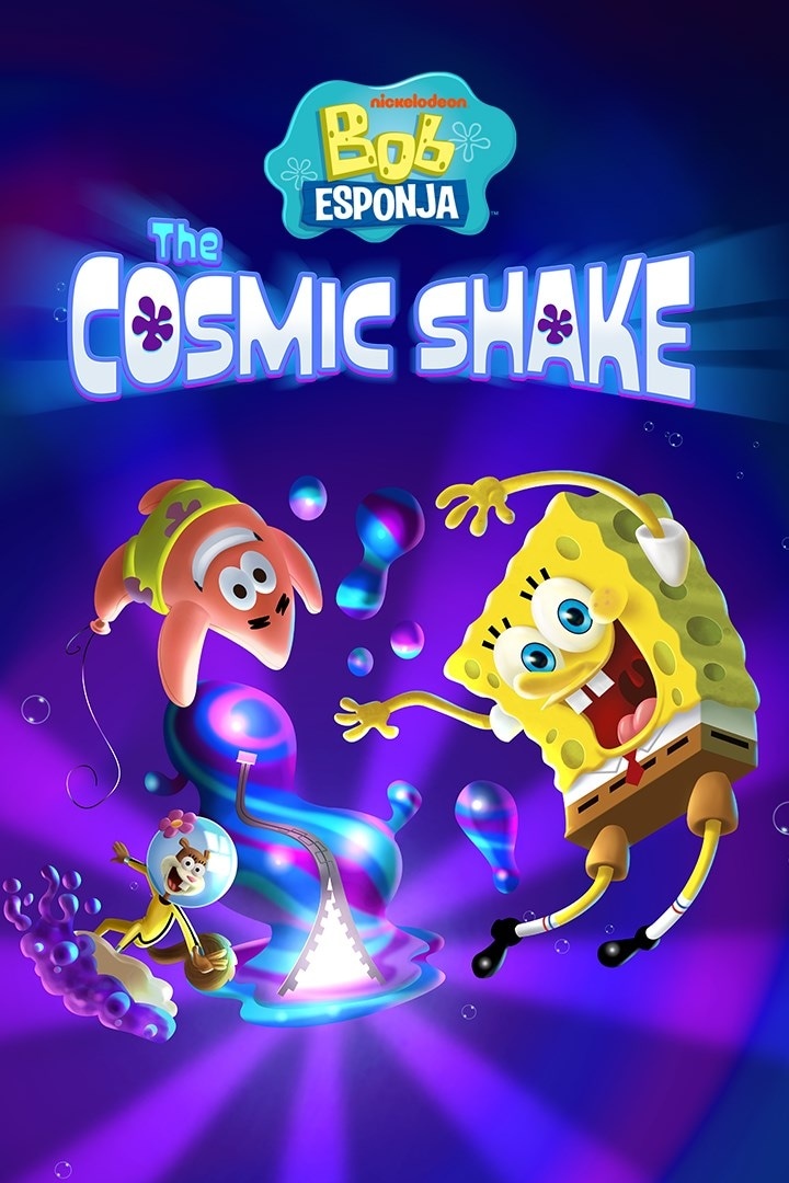Capa do jogo SpongeBob SquarePants: The Cosmic Shake