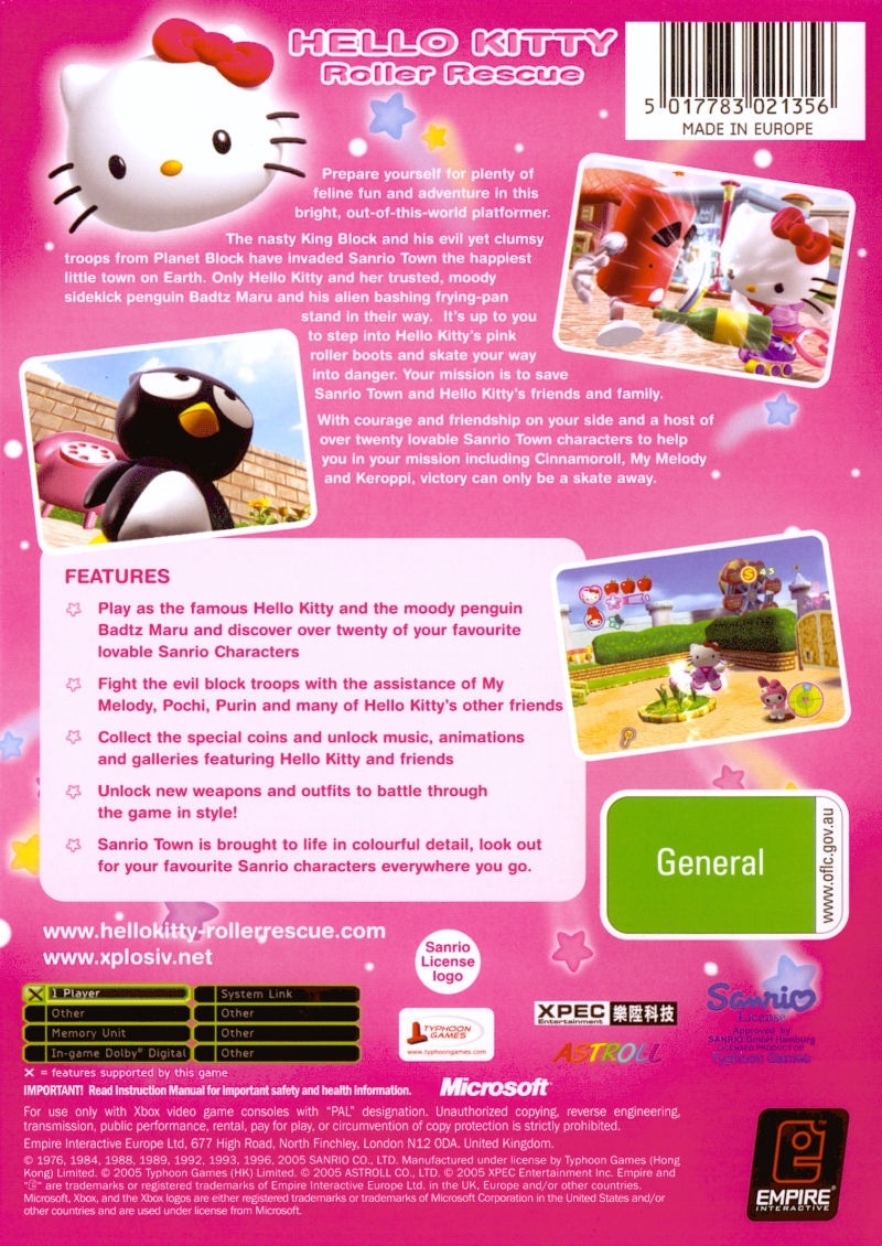 Capa do jogo Hello Kitty: Roller Rescue