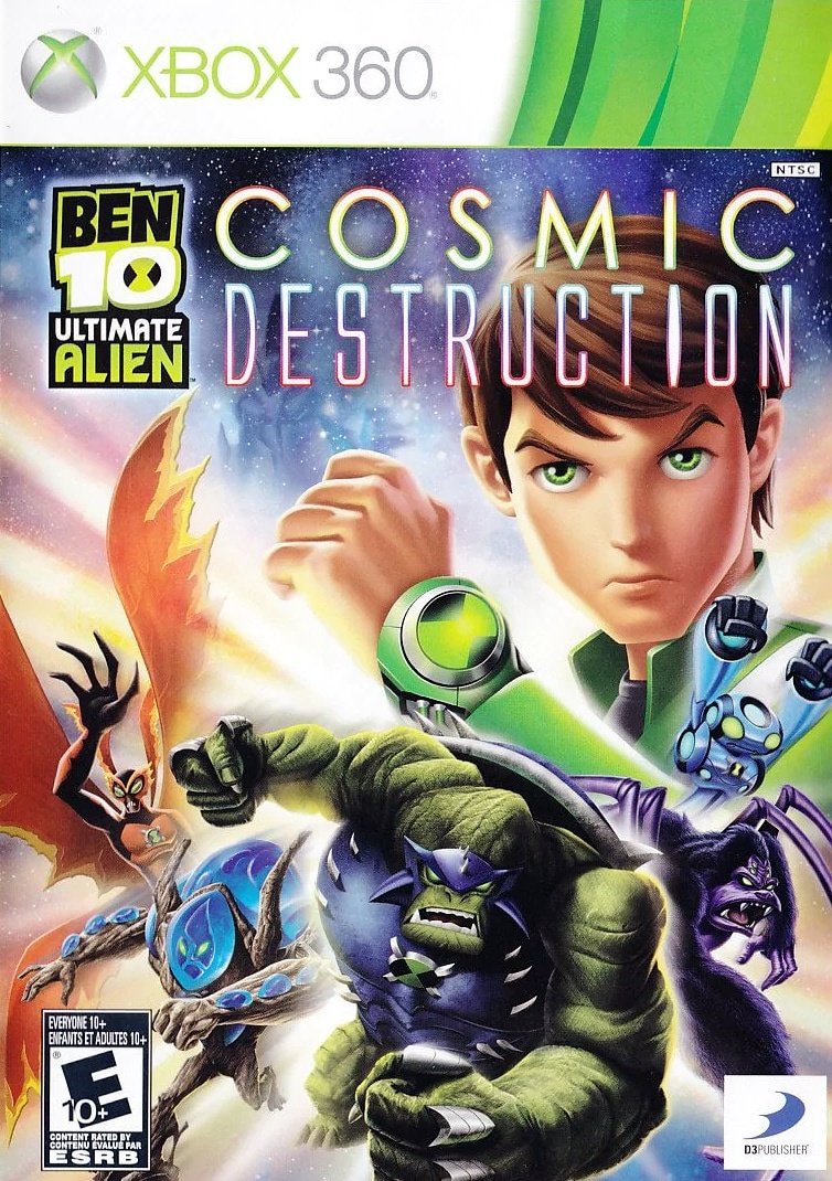 Capa do jogo Ben 10: Ultimate Alien - Cosmic Destruction